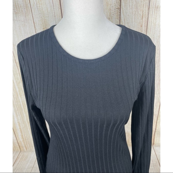 FOREVER 21 | Ribbed Bodycon Dress in Black - Picture 8 of 10